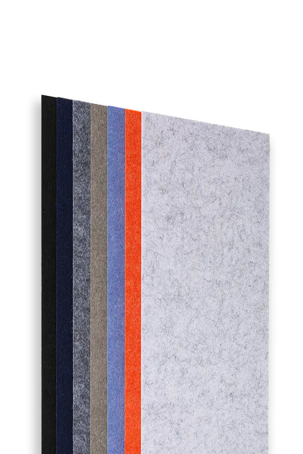 Akustické panely z polyesterových vlákien