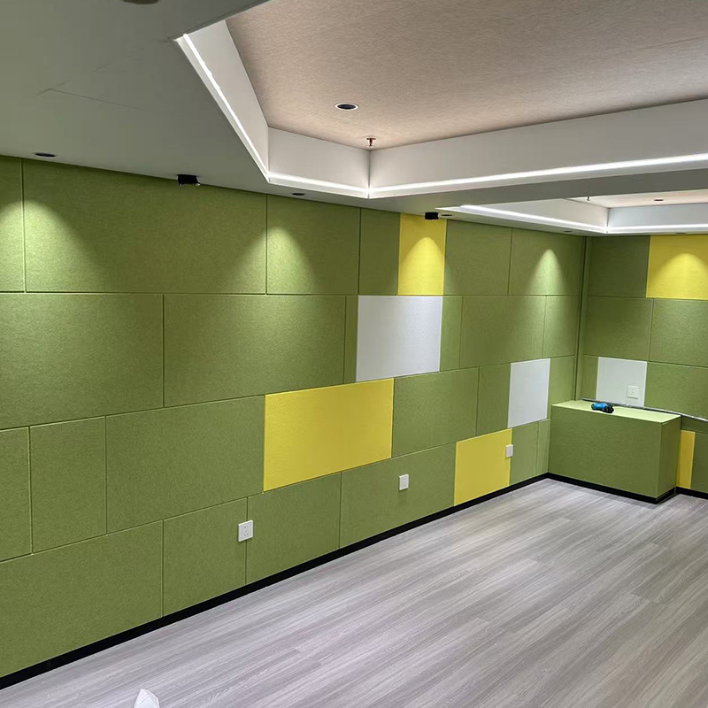 Vyrezávané umelecké lepiace akustické panely 3D panelový akustický panel z polyesterového vlákna