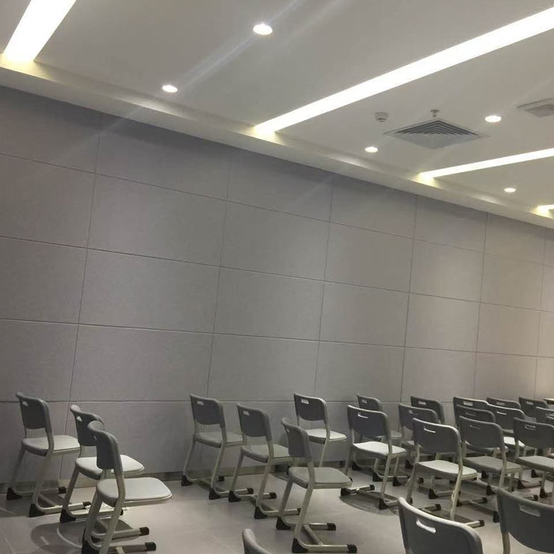 Ohňovzdorná doska pohlcujúca zvuk s drážkovaným polyesterovým vláknom, pre akustickú úpravu Cinema/KTV