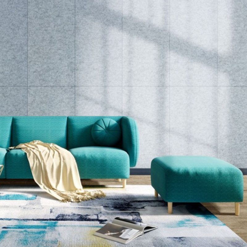 Prispôsobiteľný panel pohlcujúci zvuk s drážkovaným polyesterovým vláknom