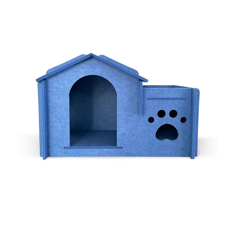 Moderný akustický pelech pre domáce zvieratá pohlcuje hluk a ozveny pre riešenie grafického dizajnu obývacej izby alebo bytu