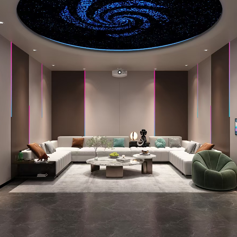 Prispôsobiteľné domáce kino – moderné, zvuk pohlcujúce, továrenské priame pre obývacie izby/spálne