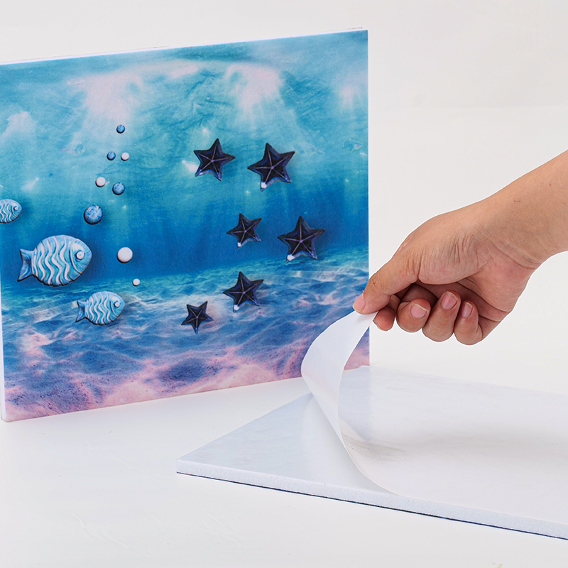 Akustické nástenné maľby HD Heat Transfer – prispôsobiteľné, znižujúce hluk, ideálne pre školy/auly