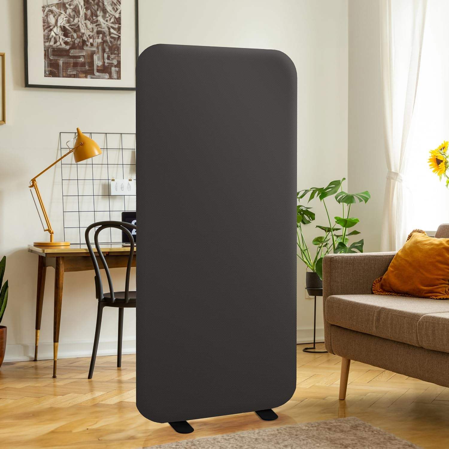 Akustické deliace zásteny Moderné pre kancelársky a domáci dizajn Podlahový polyesterový prepážkový prepážka Kancelársky nábytok Školská prepážka