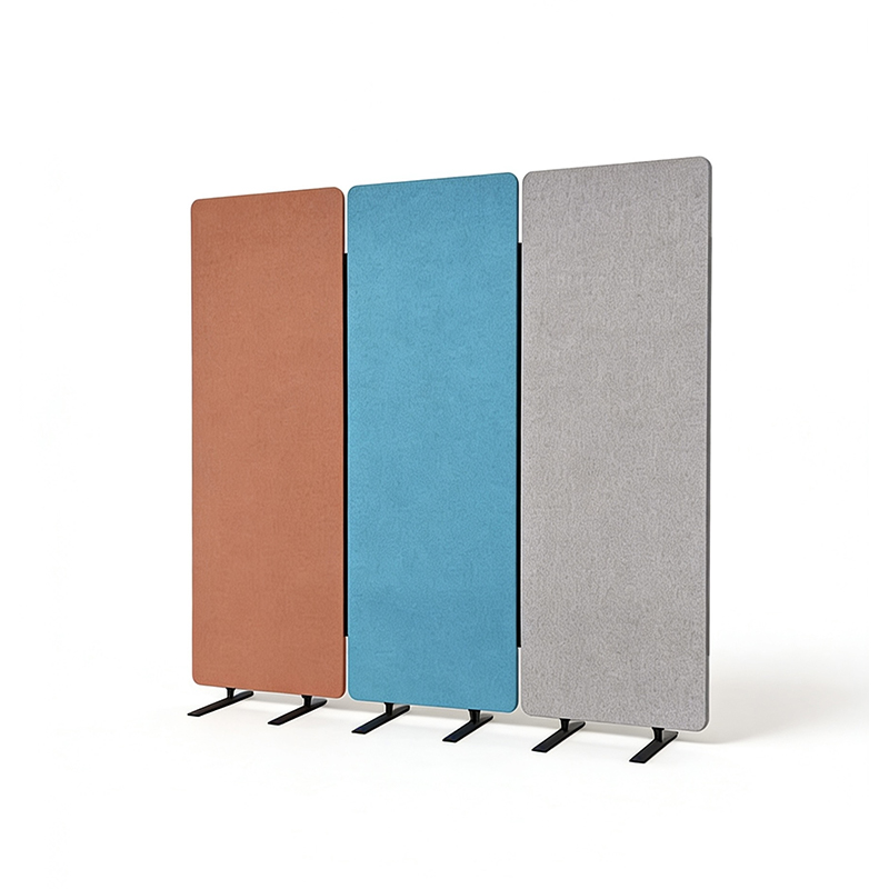 Kancelársky akustický voľne stojaci deliaci panel s rozmermi 1650 × 600 × 28 mm